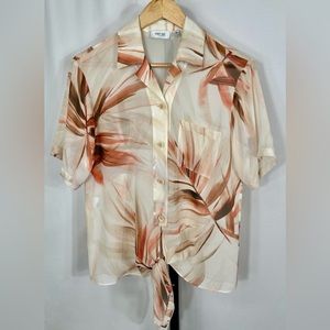 Per Se by Carlisle Silk Blouse Size 4